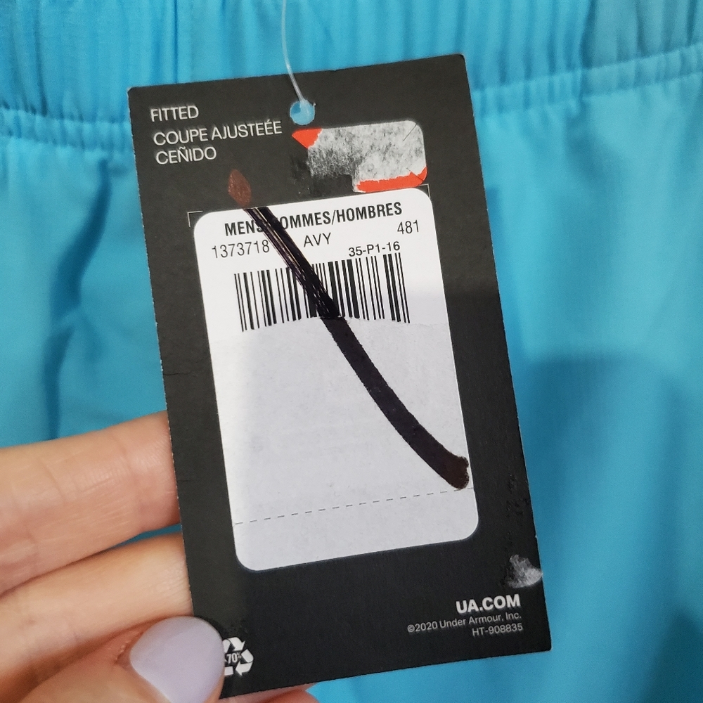 UNDER ARMOUR Men's XXL NWT Vanish Lightweight Fitted Unlined 6.5" Training Short - Picture 8 of 14